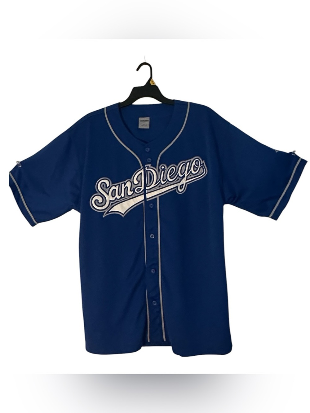 Oxford Classic Tag Tee - Blue and White San Diego jersey